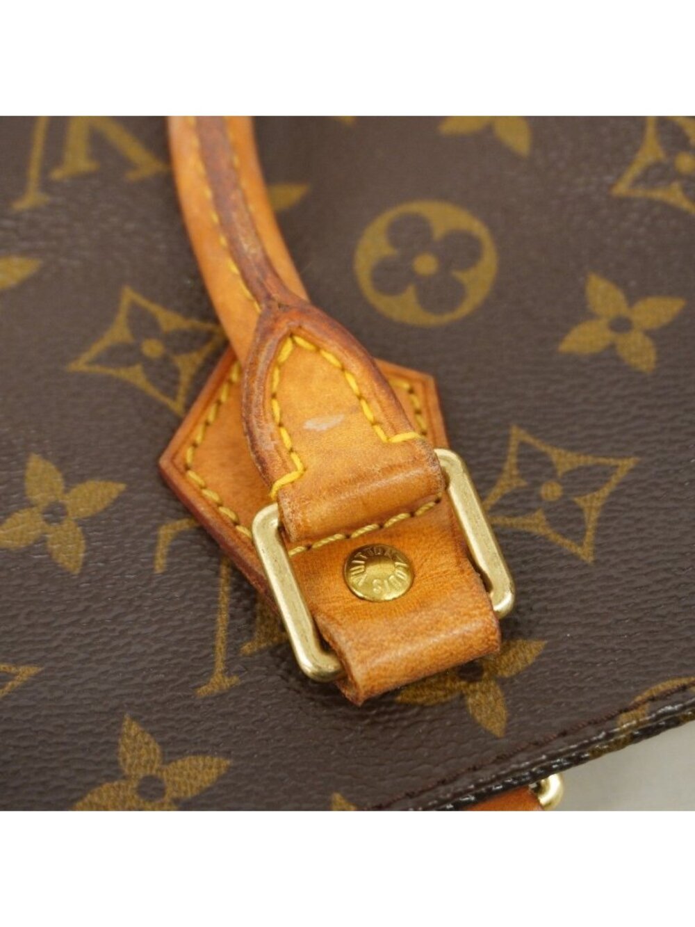 Louis Vuitton Tote Monogram Sac Plat Brown - Picture 8 of 10